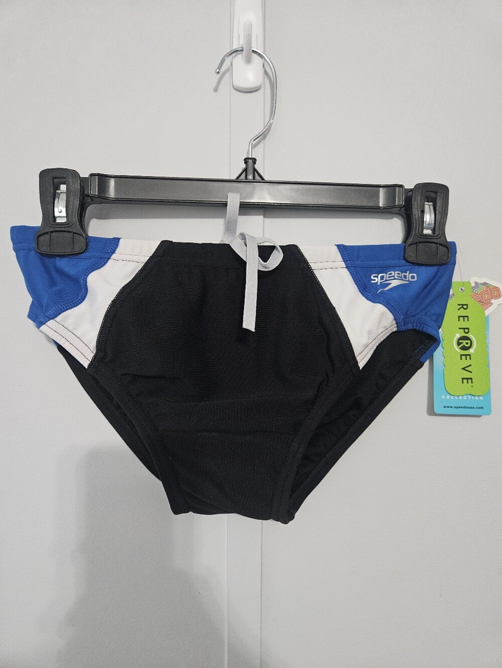 Speedo Eco Endurance Size 30 Boys Mens Swim Trunks with Elastic Drawstring Waist